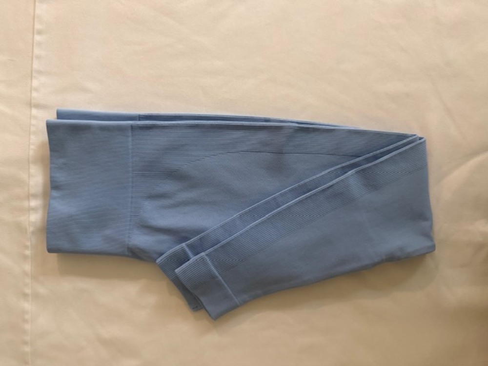 Set Active Ribbed High-Waisted Leggings